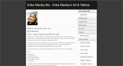 Desktop Screenshot of erikastanleyarts.com